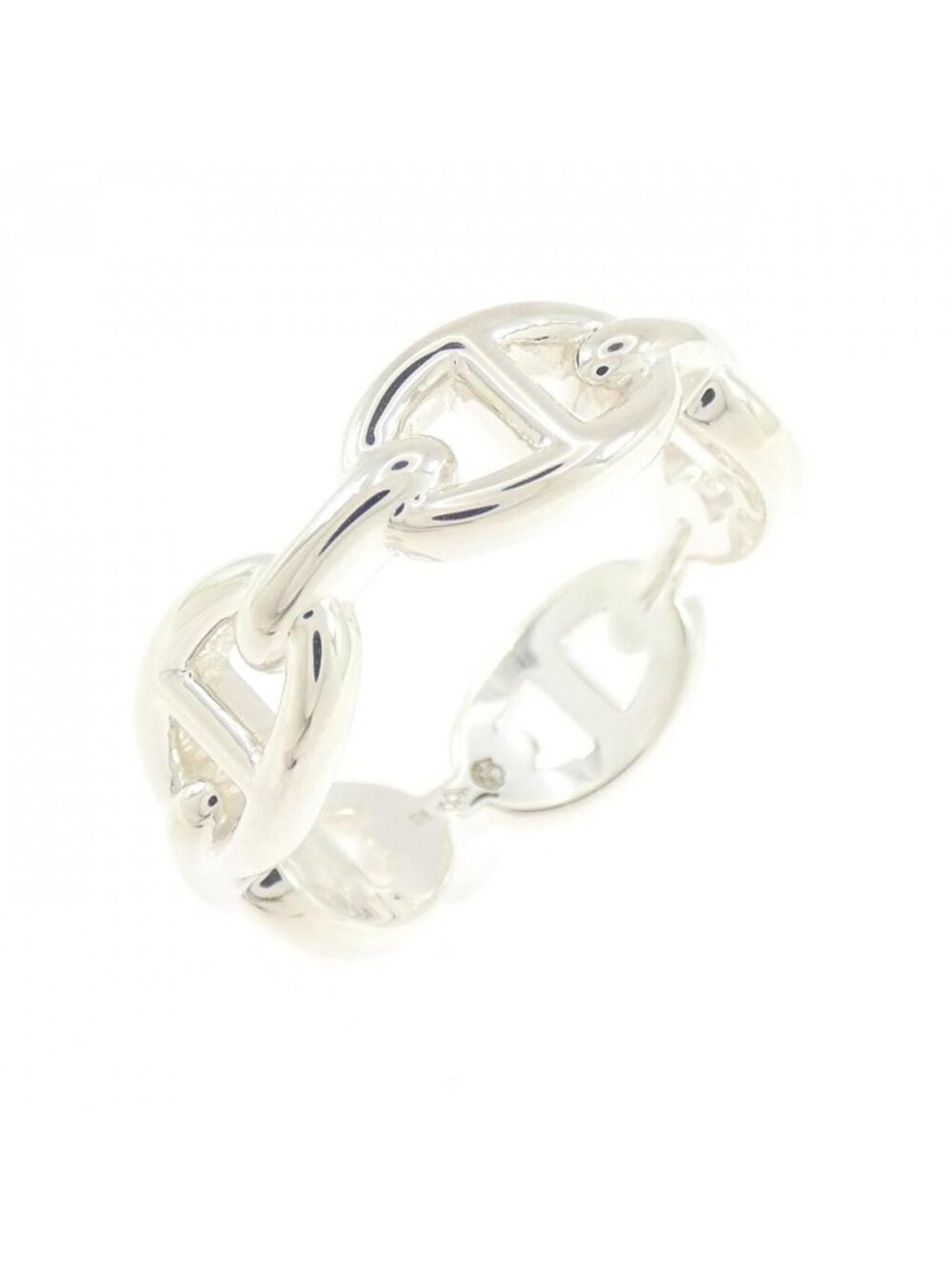Hermes Chaine D'ancre Enchainee Ring